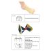 LUBYD Orthopedic Bunion Corrector for Women and Men - Adjustable Splint for Bunion Relief with Inner Silicone Pad - Day Night Support - Buy Online on GoSupps.com