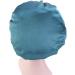 ABOOFAN Silk Satin Bonnet Night Cap for Women - Blue Satin Wide Band Hair Turban for Beauty and Care - Buy Online on GoSupps.com