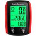 Bicycle Speedometer and Odometer Wireless Waterproof Cycle Bike Computer with LCD Display Waterproof Speedometer for Bike-Red - Buy Online on GoSupps.com