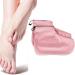 1 paire de couvre-pieds de bain cire de paraffine gants de traitement des mains gants de traitement hydratants pour les pieds Rose