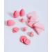 Makeup Sponges Cushion Blush Puff 12 Pieces Pink Color - Buy Online on GoSupps.com