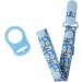 OKwife Baby Pacifier Chain with Holder Clip - MAM Rings Compatible Pacifier Leash Strap for Safe & Convenient Use - Buy Online on GoSupps.com