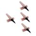 Didiseaon 4pcs Eyeliner Lash Glue Pen Liquid Liner Eye Liner Pencils Makeup Set Skinned Miss