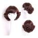 BGHJUE Short Curly Wig for Black Women - Brown Pixie Wig with Big Curls 30cm - Perfect for Any Occasion - Buy Online on GoSupps.com