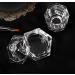 Clear Acrylic Liquid Powder Dappen Dish Set - 2 Glass Nail Art Bowls with Lids for Perfect Nail Designs - Buy Online on GoSupps.com