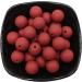50pcs Maroon 15mm Silicone Round Beads - DIY Jewelry Making & Sensory Decoration - Buy Online on GoSupps.com