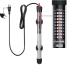 MODUODUO Aquarium Heater Submersible betta fish Tank heater with Suction Cups Auto Thermostat Heater for Marine Saltwater and Freshwater (200W)