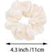 6 Pieces Hair Scrunchies Satin Elastic Soft Hair Ties Scrunchy Hair Bands for Women Girls (Beige) - Buy Online on GoSupps.com