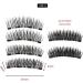 XIUNIA Magnetic Eyelash Set 8D Quantum Magnetic Eyelash Soft Magnetic Technology 2 Pairs Of False Eyelashes with Tweezers Easy to Wear - Buy Online on GoSupps.com