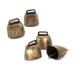 Copper bells for dogs copper bells made of metal copper bells small brass bell for cow horse sheep cats cats small pets theft protection 5 pieces of bronze