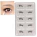 Buy Fake Half Eyelashes - 5 Pairs Natural Effect Handmade Reusable Extensions | Soft & Comfortable Beauty Makeup Supplies - Buy Online on GoSupps.com