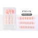 dijiusidy False Nail Perfect Matching Simple to Wear Fingernail Full Coverage Press Type Strong Viscosity Adjustable Paster Type 25 F741 Type 25 F741 - Buy Online on GoSupps.com