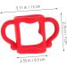 Toyvian 2pcs Bottle Handle Bottle Handles Bottle Grip Bottle Grip Bottle Grip Milk Bottle Handles Soft Newborn Feeding Bottle 13.00X7.00X6.50CM Assorted Color - Buy Online on GoSupps.com