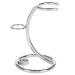 Stainless Steel Shaving Brush Stand Durable Compact Portable Shaving Accessories for Men (Specially Shaped Frame 1)