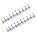 FOMIYES 2 Sets Fake Nails Nail Tools Press on False Nails Holder Nail Display Stand Nail Stands Press on Nail Holder Nail Holder for Painting Nails Base Piece Easel Metal Artificial