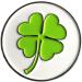 Lot of 10 Golf Ball Markers - Assorted Patterns with Soft Enamel Technique - Green Clover Design - Buy Online on GoSupps.com