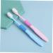 Beaupretty Soft Toothbrush Set - 2pcs Gentle Fur for Sensitive Teeth - Ideal Gift for Him - Buy Online on GoSupps.com