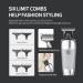 Professional Aluminum Alloy Electric Hair Clipper - Rechargeable Body Hair Trimmer for Barbers | International Shipping Available - Buy Online on GoSupps.com