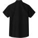 Men's Linen Short Sleeve Reversible Collar Shirt - Black Henley with Pocket | 4XL Business & Medieval Style - Buy Online on GoSupps.com