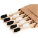 Eco-Friendly Bamboo Toothbrushes - 10 Piece Set for Sustainable Oral Care - Buy Online on GoSupps.com