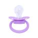 Buy LittleForBig Large Shield Pacifier Set - Adult Size Pink & Purple Monster | International Shipping Available - Buy Online on GoSupps.com