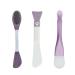 Face Mask Brush and Soft Silicone Clay Facial Mask Applicator Gentle Exfoliating & Hairless Moisturizers Applicator Tools for Apply Mud  Clay  Charcoal Mixed Mask  Cream  Lotion(3PCS)