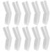 Homoyoyo 10 Pi ces Clips de Correcteur de Nez Plastique U-forme Accessoires de Remodelage Du Nez pour Redressement et Lifting Nasal Confortables et Stables