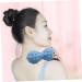 Tovinanna Double Massage Foot Balls - Silicone Acupuncture Gauge for Muscle Relief | Fitness & Yoga Tool - 15x6cm Blue - Buy Online on GoSupps.com
