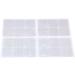 12 Sheets Nail Vinyl Stencils Nail Art Decoration Stickers Set Nail Art Design Stickers Tips Decals Adorable Quality and Practical Nice Design - Buy Online on GoSupps.com