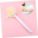 2pcs Healeved Back Scrubber Brushes with Handle - Soft Body Loofah for Shower Massage - Buy Online on GoSupps.com