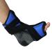Adjustable Plantar Fasciitis Splint - Fashionable & Supportive Night Support for Right & Left Foot | Breathable Stretching - Buy Online on GoSupps.com