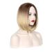BGHJUE Gold Lace Front Bob Wig - 30cm Human Hair Wig for Women - International Shipping Available - Buy Online on GoSupps.com
