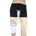 Male Urine Bag Underpants Male Urinal Portable Pee Bag Pee Catheter Holder for Elder Wearable Incontinence Pants for Men Urinal System with Collection Bag M(for waist 27.1in-36.2in)