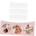 Angoily 100pcs Mask Scoop - Mini White Spatulas for Face Cream & Skin Care | Perfect Mixing Spoons for Makeup & Eye Cream - Buy Online on GoSupps.com