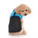 Ectkuee Winter Warm Pet Dog Clothes Small Waterproof Dog Coat Jacket Winter Quilted Padded Puffer Pet Clothes L bleu