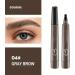 Generic 2024 Upgrade Magic Eyebrow Pencil 3D Waterproof Microblading Eyebrow Pencil Contouring Pen 4 Tipped Precise Brow Pen Magic Eyebrow Pencil (Gray Brow) - Buy Online on GoSupps.com