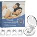 Silicone Magnetic Anti Snoring Nose Clip - Quieter Sleep Solution - Buy Online on GoSupps.com