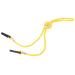 Mouth Muffle Holder Strap Prevents Sliding Losing Safe Hygienic Adjustable Ear Lanyard for School for Home for Outdoors(yellow)