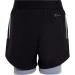 Buy adidas Girls 2-in-1 Shorts G Run 164 - Black/Silver Violet | International Shipping Available - Buy Online on GoSupps.com