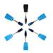 Blue Nano Coated Carbide Sharp Nail Drill Bits Cuticle Cleaning Tool - Buy Online on GoSupps.com