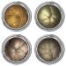 Concrete Minerals Metallic Eyeshadow  Silky- Smooth and Highly Pigmented  Longer-Lasting With No Creasing  100% Vegan and Cruelty Free  Handmade in USA  8 Grams Loose Mineral Powder (Jinxed)