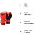 Everlast PowerLock2 Training Gloves 16oz - Red/Black | Premium Boxing Gloves - Buy Online on GoSupps.com