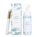 Eyelash Extension Shampoo+Brush/60ml Eyelash Foam Cleaner/Safe and Mild Without Irritation/Remove Makeup Residue & Mascara/Perfect For Salon Use And Home Care(unscented)