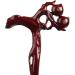 Crutch Wooden Engravable Peach Head Handle Walking Stick Pear Wood High-End Suitable for The Elderly crutch-11.19 Journey - Buy Online on GoSupps.com