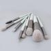 TouGod 8pcs Makeup Brush Set with Leather Bag | Professional Portable Travel Brushes for Powder Concealer Blush & Eye Makeup - Buy Online on GoSupps.com