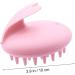 Solustre 3-in-1 Shower Hairbrush | Scalp Massage Device for Hair Growth | Waterproof Shampoo Brush in Pink - Buy Online on GoSupps.com