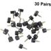Buy CALLARON 30 Pairs Shoe Heel Tips Replacement Caps | Protect & Extend Life of Women's Pointed Toe Heels in Black - Buy Online on GoSupps.com