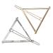 Stylish Metal Hair Needles & Geometric Hair Clips - Triangle Butterfly Moon Shape Hair Accessories for Women | Gold & Silver Styling Jewelry - Buy Online on GoSupps.com