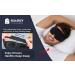 Premium 3D Contoured Sleeping Eye Mask - 100% Light Blocking Blindfold for Men & Women | Ideal for Travel Yoga & Naps | Breathable Comfort in Black - Buy Online on GoSupps.com