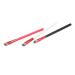 3-Piece Eyebrow Brush Set with Gray Handles | Angled Design & Soft Bristles for Perfect Eyebrows - International Shipping Available - Buy Online on GoSupps.com